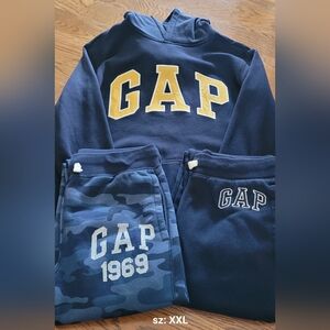 GAP Blue Sweatpants Comfortable Joggers